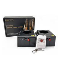 Fuente de Chispas Frías Eléctrica 2cue con Control Remoto de 80m, Mini Equipo Pirotécnico para Bodas y Fiestas de Cumpleaños al Aire Libre