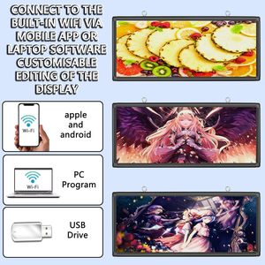 Sản xuất chuyên Nghiệp Treo Tường kỹ thuật số biển quảng cáo LCD màn hình hiển thị ứng dụng trong nhà với Windows LCD hiển thị - Product Image 5