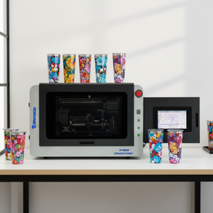 เครื่องพิมพ์ยูวีแบบตั้งโต๊ะ 8 สี สำหรับพิมพ์วัสดุทรงกระบอก |   การพิมพ์แบบกำหนดเองที่มีความแม่นยำสำหรับอุตสาหกรรมวัฒนธรรมและความคิดสร้างสรรค์ - Product Image 2