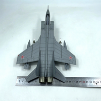 Modèle d'avion de chasse intercepteur Mikoyan MiG-31 Foxhound 1/72 en métal moulé sous pression, objet de collection militaire soviétique