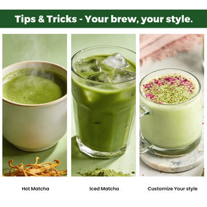 Poudre de Collagène <span class=keywords><strong>Matcha</strong></span> Biologique USDA avec Cordyceps - Beauté et Bien-être Intérieur pour la Santé Intestinale, le Soutien Articulaire et le Renforcement Immunitaire - Product Image 6