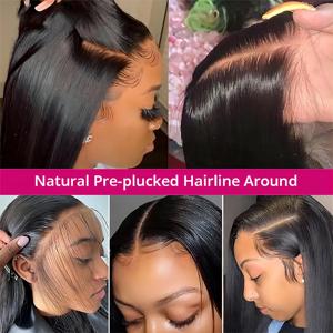 Vente <span class=keywords><strong>en</strong></span> gros 100% perruques de cheveux humains Lace Front échantillon gratuit perruques pour le vendeur de commentaires - Product Image 5