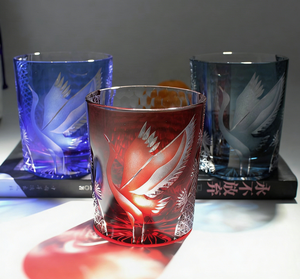 Verre sculpté à <span class=keywords><strong>la</strong></span> main, verre gravé en forme de grue, <span class=keywords><strong>verrerie</strong></span> haut de gamme, verre cadeau personnalisé, verre à whisky haut de gamme, verre <span class=keywords><strong>d</strong></span>'<span class=keywords><strong>art</strong></span> créatif - Product Image 6