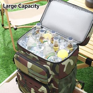 Sac à dos isotherme décontracté pour pique-nique, imperméable, thermique, doux, camouflage, pour adultes, avec réduction en gros - Product Image 2