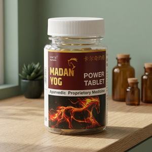Comprimés d'extrait de plantes naturelles Madan Yog Ayurvedic Power Blend avec un mélange botanique soigneusement sélectionné - Product Image 1