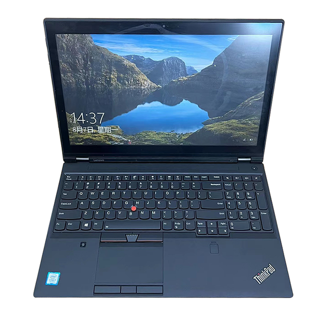 Used Lenovo-P51 Workstation 95% New Refurbished Business Laptop Intel Core I7-7th 16GB Ram 512GB SSD 1TB 15.6 Inch Second Hand