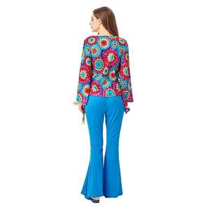 Costume rétro pour femmes pour Halloween, années 70, hippie, Halloween, Saturday Night <span class=keywords><strong>Fever</strong></span>, robe funky <span class=keywords><strong>disco</strong></span> ball - Product Image 2