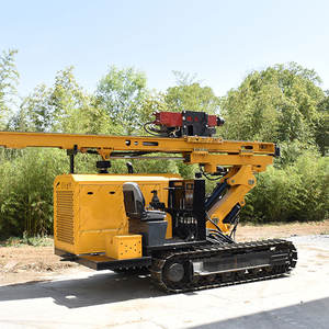 EVER STAR HXR7 Pilote de pieu solaire sur chenilles hydraulique à haute efficacité Nouvelle unité d'empilage de vis diesel Moteur à engrenages de construction hélicoïdale - Product Image 4