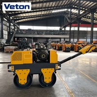 Compacteur routier mini 550 kg essentiel pour les travaux routiers, la restauration des nids-de-poule, les zones de stationnement et les améliorations des rues communautaires