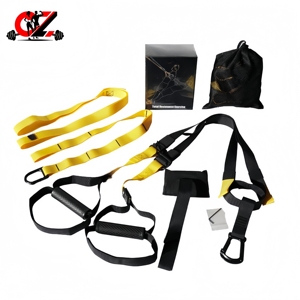 CZFIT Entraîneur de suspension en nylon haute résistance sur mesure, Sling Trainer d'exercice fitness, durable et coloré, idéal pour l'entraînement - Product Image 4