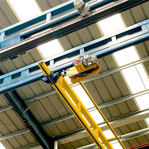 Grúa Monorraíl Independiente de 1000 kg y 2 Toneladas con Viga Rígida para Manipulación de Materiales Ligeros - Product Image 2