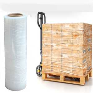 <span class=keywords><strong>2026</strong></span> bọc đúc căng 18 mic bộ phim kéo dài dây đeo Pallet bao bì cuộn phim LLDPE bộ phim kéo dài - Product Image 1