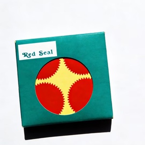 2026 Hot Selling Surwin Big Red Seal Adhesive Tag Removable Writable Decoration Customized Waterproof <b>Label</b> Sticker Paper Bag - Product Image 3