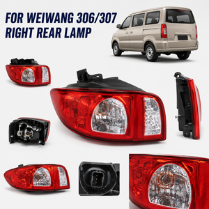 3776020-DA01 Nouveau feu arrière droit résistant aux chocs, pièces de rechange complètes pour BAIC Weiwang <span class=keywords><strong>306</strong></span> 307, garantie de 6 mois - Product Image 5