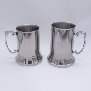 Jinwan thép không gỉ pint Tankard 450ml bia cốc bia cốc - Product Image 1