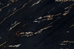<strong>Granite</strong> Cosmic Gold Black <strong>Granite</strong> <strong>Slab</strong> and Tile - Product Image 2