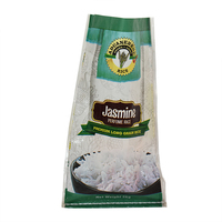Sachets d'emballage de riz en pp imprimés personnalisés, sacs pour le marché haiti, 5kg 25kg 50kg, livraison gratuite