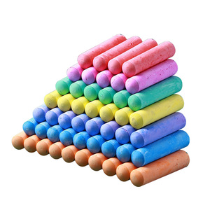 Grand Jumbo coloré épaissi trottoir sans poussière marquage audacieux tableau noir <span class=keywords><strong>craie</strong></span> pour le travail du bois Construction dessin enseignement - Product Image 3