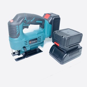 20V Portable <b>Power</b> <b>Tools</b> Brushless Jig Saw Set Rechargeable Cordless Lithium Curve Saws Wood Curved Cutting Machine - Product Image 4