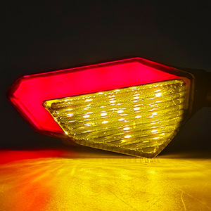 <span class=keywords><strong>Intermitentes</strong></span> LED universales de 12V, luces <span class=keywords><strong>intermitentes</strong></span> traseras para <span class=keywords><strong>patinete</strong></span> eléctrico con luz intermitente de agua corriente, Mini luces de conducción para motocicletas - Product Image 4