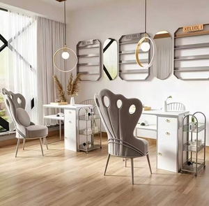 Japanese-style Trendy Single & Double Layer Manicure <b>Table</b> Set with Chair, Special Offer for Economical Manicure <b>Table</b> and Sofa - Product Image 3