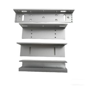 Support en Z et en L pour serrure magnétique 280 kg, support EM et support en L pour serrure EM de porte étroite, installation de contrôle d'accès - Product Image 1