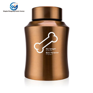 American Style Stainless Steel Pet <strong>Urn</strong> Metal Cremation <strong>Urn</strong> for Dogs and <strong>Cats</strong> - Product Image 1