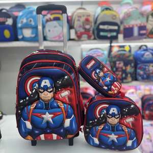 3 шт., детский рюкзак с ручкой - Product Image 1