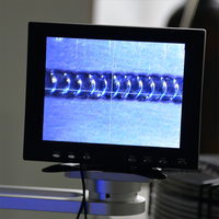 Mesin Las Laser Otomatis 2 Axis YAG untuk Produk Baja Tahan Karat & Perbaikan Cetakan Injeksi Presisi