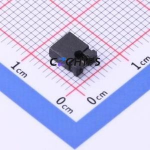 X2540-A0NIB Shorting Cap / Jumper Cap P=2.54mm Connector 1x2 2.54mm Open Top Type 3A - Product Image 2