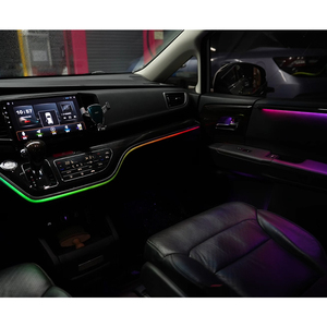 Bande LED RGBIC Premium pour éclairage d'ambiance intérieur de voiture, éclairage d'atmosphère pour Odyssey/ELYSION 2015-2026 - Product Image 4