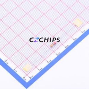 Resistencia de Orificio Pasante RI40-1/4W-2.2Mohm 5%T, Componente de Orificio Pasante (THT), Esmalte de Vidrio, 2.2MOhm, 5%, 250mW - Product Image 2