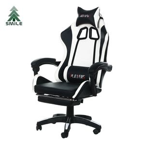 Meilleur prix Vente en gros de chaises de jeu inclinables pour PC Fauteuil de jeu de course RVB en cuir PU à dossier haut - Product Image 5