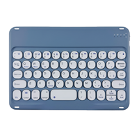 Nouveau mini clavier sans fil BT 7 pouces, 60 touches, design fin et portable pour Mac, ordinateur portable, iPad, iPhone