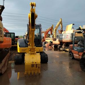 Excavadora hidráulica de orugas Komatsu PC55 PC55MR de segunda mano, miniexcavadora usada Komatsu PC55MR de 5,5 toneladas a la venta - Product Image 6