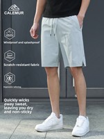 CALEMUR/Gloria Mu Short de sport pour homme en nylon et élasthanne, respirant, séchage rapide, taille mi-haute élastique, micro-élastique