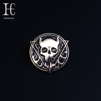 Badge Factory personnalisé de haute qualité 3D nickel antique Dragon émail épingles de collier et produits de paillettes se vendent bien