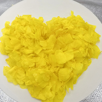 Fournitures de fête, décoration de mariage, confettis biodégradables en pétales pour la décoration de l'allée de mariage, pétales de fleurs