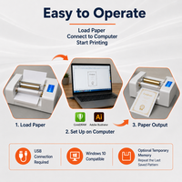Machine d'impression à chaud automatique Bunedry BD-360C avec alimentation automatique du papier pour cartes de mariage