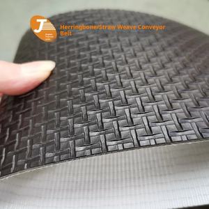 Gıda ve içecek fabrikası için yeni PVC i-desen ve çapraz desen kaymaz konveyör bant - Product Image 1