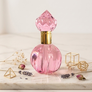 Custom Crystal Perfume <b>Bottle</b> Faceted Glass Essential Oil Container with Gift <b>Box</b> for Fragrance Packaging - Product Image 4