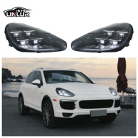 Vente d'usine - Phares LED Matrix PDLS de style 2025 de qualité supérieure pour Porsche Cayenne 92A 958.2 2015-2017 - Kit de lifting