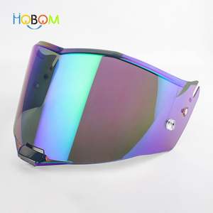 Lentes para <span class=keywords><strong>Casco</strong></span> Compatibles con LS2 FF805, Lente de Máscara para <span class=keywords><strong>Casco</strong></span> con Alta Transparencia y Revestimiento Electrolítico Mejorado - Product Image 3