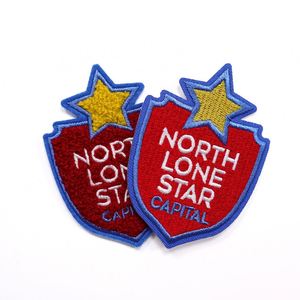 Embroidered Fabric Iron on Patch for Clothes, 3D Custom Embroidery Patches - Product Image 3