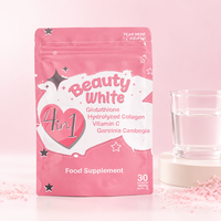 Formule 4-en-1 personnalisée OEM Beauté Marque Blanche avec Glutathion et Collagène pour l'éclat et le bien-être