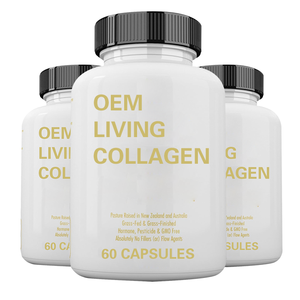 อาหารเสริมคอลลาเจนจากเนื้อวัวที่เลี้ยงจากหญ้าช่วยให้ผม<span class=keywords><strong>ดู</strong></span>อ่อนเยาว์เล็บผมแบบแคปซูล - Product Image 2