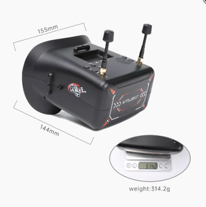 Lunettes FPV analogiques IFlight à haute luminosité avec écran LCD de 4,3 pouces, spécialement conçues pour les courses FPV ou les modèles d'avions. - Product Image 6