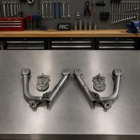 Kit de bras de commande supérieur avant réglables en 2 parties pour Mitsubishi Pajero V73 V75 V97, en acier tubulaire, remplacement pour SUV 4x4 tout-terrain