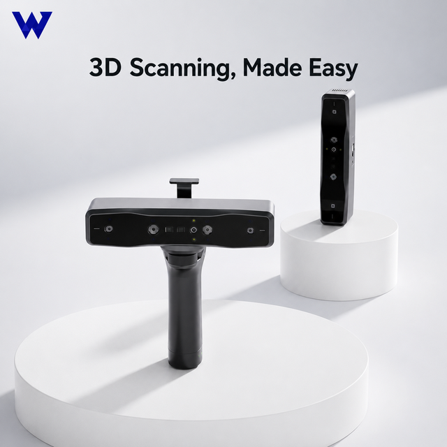 Fast Transportation with Multiple Premium Functions Portable Blu-ray Scanner for Scanning 0.01 Millimeter Accuracy