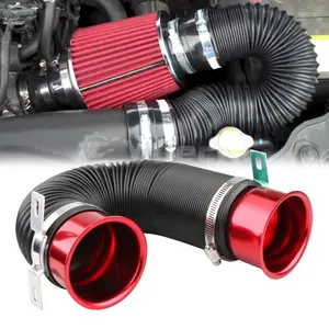 Jingyuechi — tuyau universel Flexible pour voiture de course, tube d'admission d'air froid pour moteur de véhicule, 76mm, 3 pouces